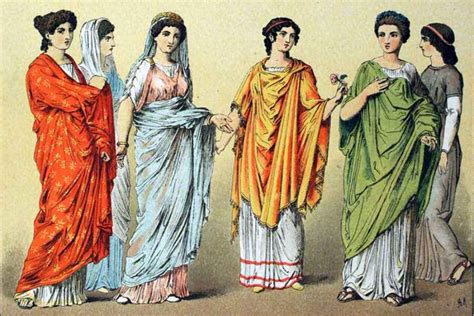 High Fashion of Ancient Rome: Togas and Stolas.